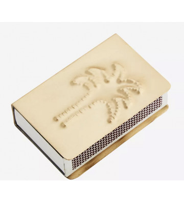 Brass Match Box 4x2x6,5cm - Nardini Forniture