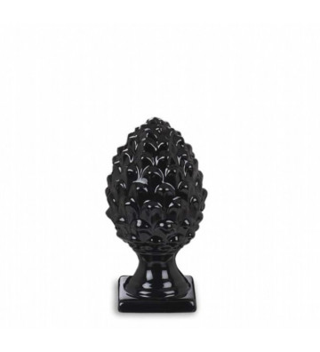 Decorative black plate H15cm - Nardini Forniture