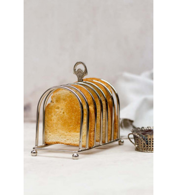 Toast door "Hotel" silver 14x9cm - Chehoma - Nardini Forniture