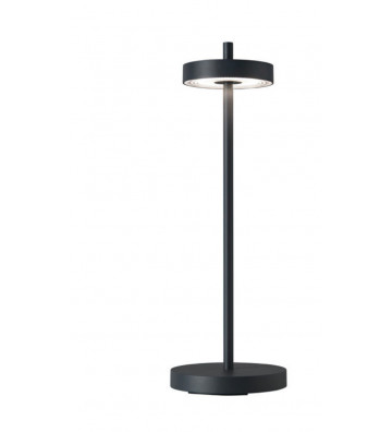 Led Essence table lamp Grey anthracite 11.5x9x24cm - Nardini Forniture