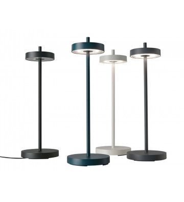 Led Essence Black table lamp 11.5x9x24cm - Sompex - Nardini Forniture