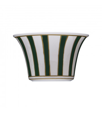 Small bowl Striche green Ø15cm - Geminiano Cozzi Venezia