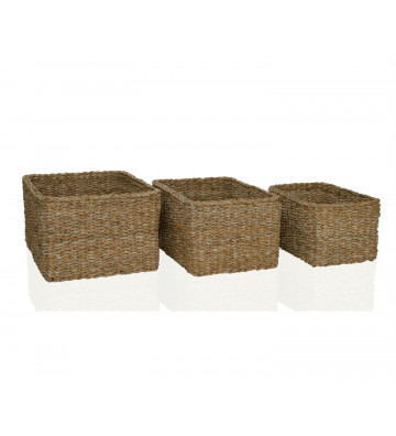 Rectangular baskets in seaweed / +3 dimensions - Andrea House - Nardini Forniture