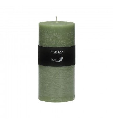 Candle Pomax diameter 7xh14cm - available in different colours