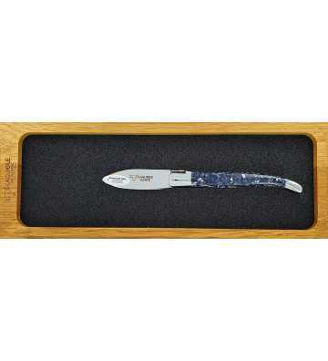 Blue oyster knife 18cm - Laguiole - Nardini Forniture