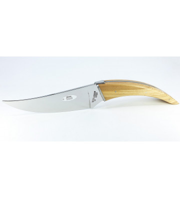 Cheese knife Le Buron olive wood - Laguiole - Nardini Forniture