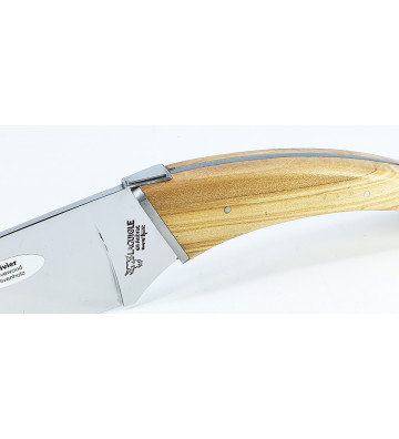 Cheese knife Le Buron olive wood - Laguiole - Nardini Forniture