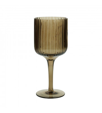 Red wine glass Canise ocra - Pomax - Nardini Forniture
