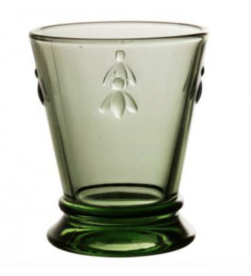Bicchiere da acqua Api in vetro verde 8,4x10,3cm - Cote Table - Nardini Forniture