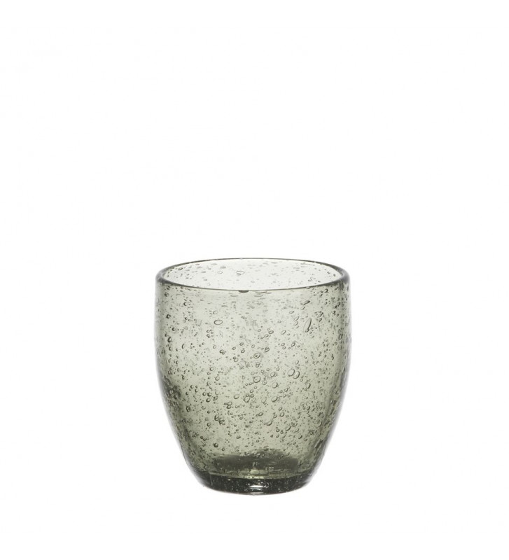 Bicchiere acqua in vetro lavorato trasparente 300ml - Nardini Forniture