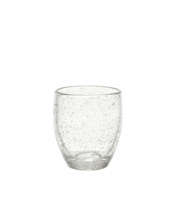 Transparent Victor Water Glass 8,5x9,5cm - Cote table - Nardini Forniture