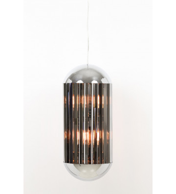 Grayson chromed lamp Ø30x70cm - Light&Living - Nardini Forniture