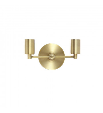 Wall lamp Corby gold 2 arms 25x12cm