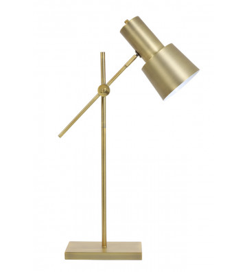 table lamp Preston adjustable gold 15x15x68-82 cm - Light&Living - Nardini Forniture