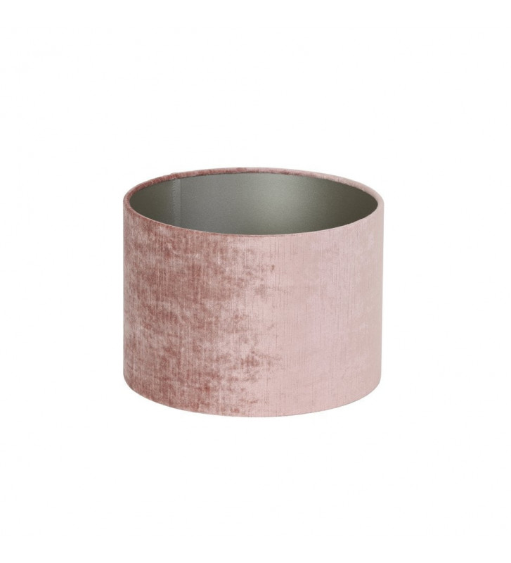 Paralume a cilindro in velluto rosa 50x38cm - Light&Living - Nardini Forniture