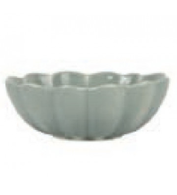 Green Sage Ceramic Flower Plate Ø16cm - Cote Table - Nardini Forniture