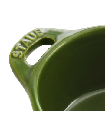 Mini cocotte tonda in ceramica verde Staub 10cm - Nardini Forniture