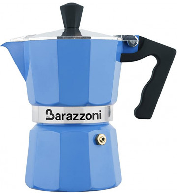 Caffettiera Moka 3 tazze Azzurra - Barazzoni - Nardini Forniture