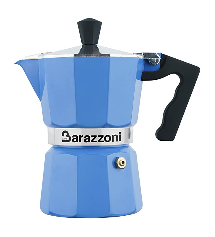 Caffettiera Moka 3 tazze Azzurra - Barazzoni - Nardini Forniture