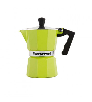 Moka coffee maker 3 cups Green - Barazzoni - Nardini Forniture