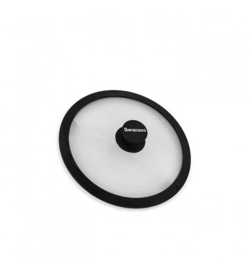 Lid for pots and pans in glass and silicone / +5 sizes