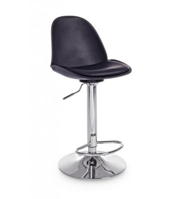 Clapton bar stool adjustable black - Nardini Forniture