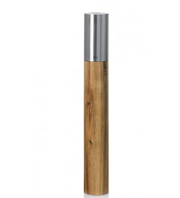 Macina sale e pepe in legno e acciaio inox Ø7xH52cm - Schoenhuber - Nardini Forniture