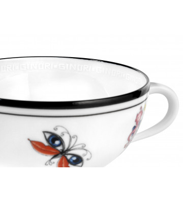 Set 2 cups tea Arcadia with saucer - Richard Ginori