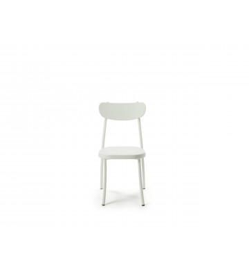 Miami dining chair white color for outdoor - Vermobil - Nardini Forniture