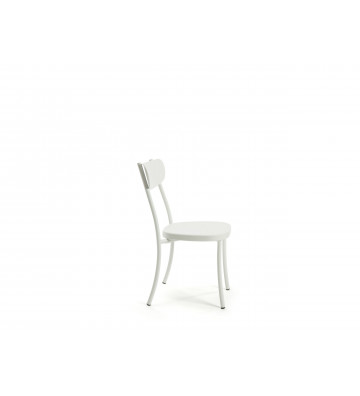 Miami dining chair white color for outdoor - Vermobil - Nardini Forniture