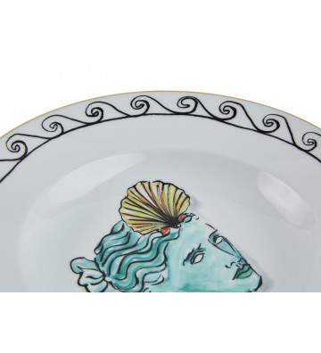Soup plate White Ø24,5cm - The Journey of Neptune Richard Ginori