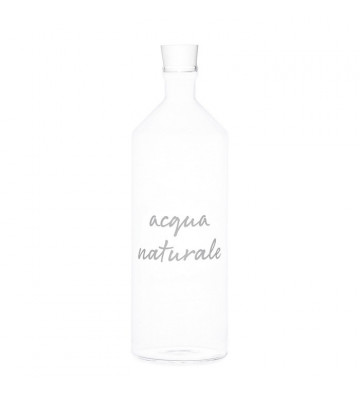 Bottiglia in vetro "Acqua Naturale" - Nardini Forniture