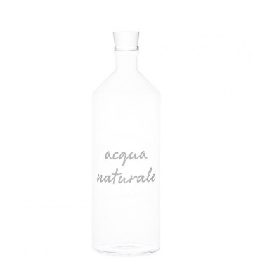 Glass bottle "Natural Water" - Nardini Forniture