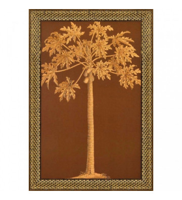 Quadro Dionysius Palms red and gold 31x48cm - Nardini Forniture