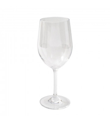 White wine glass in transparent acrylic - Caspari - Nardini Forniture