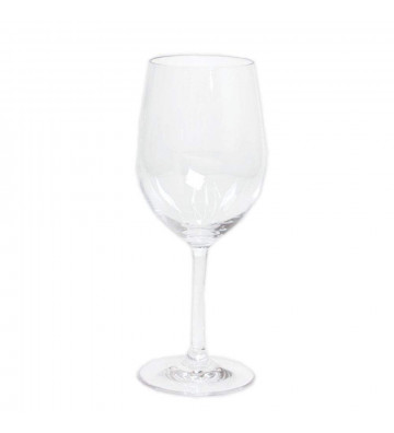 White wine glass in transparent acrylic - Caspari - Nardini Forniture