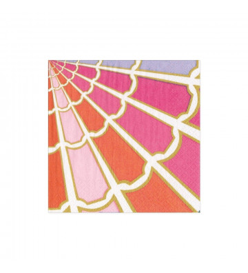 Color Wheel Paper Napkins - 20pcs / 2 sizes