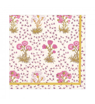 Paper napkins Fiorellini Rosa - 20pz - Caspari - Nardini Forniture