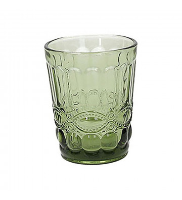 Green Madame water glass
