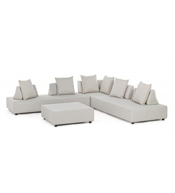 Rus Corner Sofa for Outdoor Sand Color - Nardini Forniture