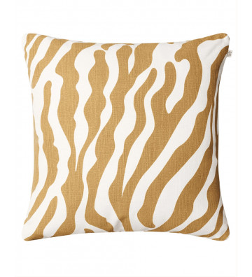 Zebra White and Beige outdoor cushion cover 50x50cm - Nardini Forniture