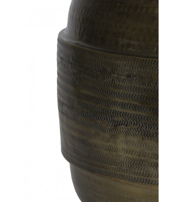 Cachepot Giry in metallo bronzo antico Ø60xH42cm - Light&Living - Nardini Forniture