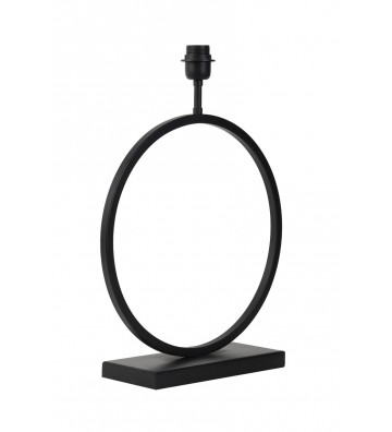 Table lamp Black metal circle H52cm - Light&Living - Nardini Forniture