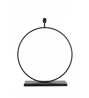 Lampada da tavolo Cerchio in metallo bianco H74cm - Light&Living - Nardini Forniture