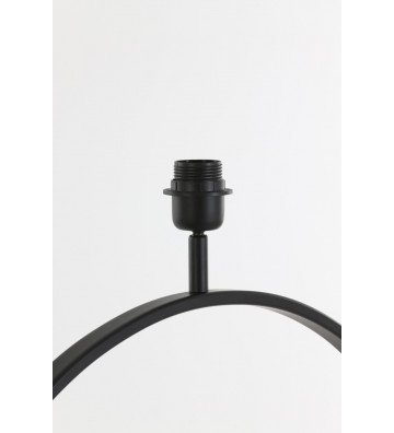 Lampada da tavolo Cerchio in metallo bianco H74cm - Light&Living - Nardini Forniture