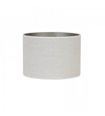 Cylinder lampshade in fabric White 20xh15cm - Light&Living - Nardini Forniture