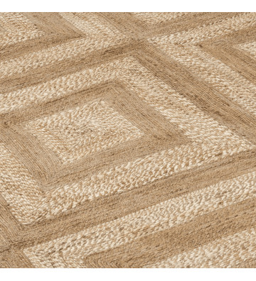 Mugler carpet in two-tone hemp 3x4mt