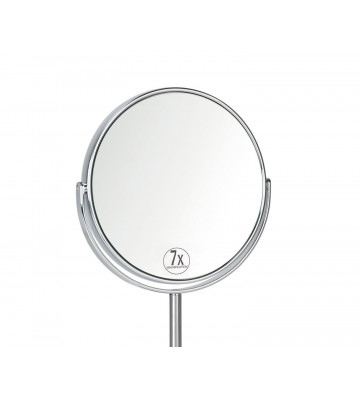 Chromed magnifying mirror 7X