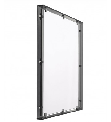 Verona mirror square steel and brass H101.5cm - Eichholtz - Nardini Forniture
