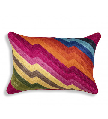 Rectangular cushion Jasmin rainbow 40x60cm - Eichholtz - Nardini Forniture